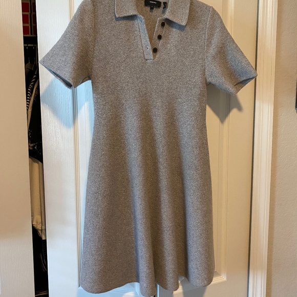 Theory Cashmere/Wool Knit Dress - Picture 1 of 6